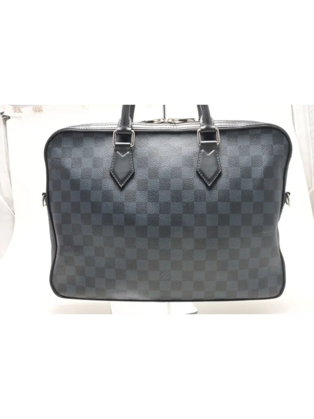 Louis Vuitton Damier Cobalt Dandy MM Briefcase Business